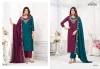 Mahika By Vishnu Vichitra Silk Embroidery Dress Material
